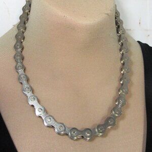BIKE CHAIN NECKLACE, MOTOR CYCLE 20" KMC + WALLET CHAIN NL